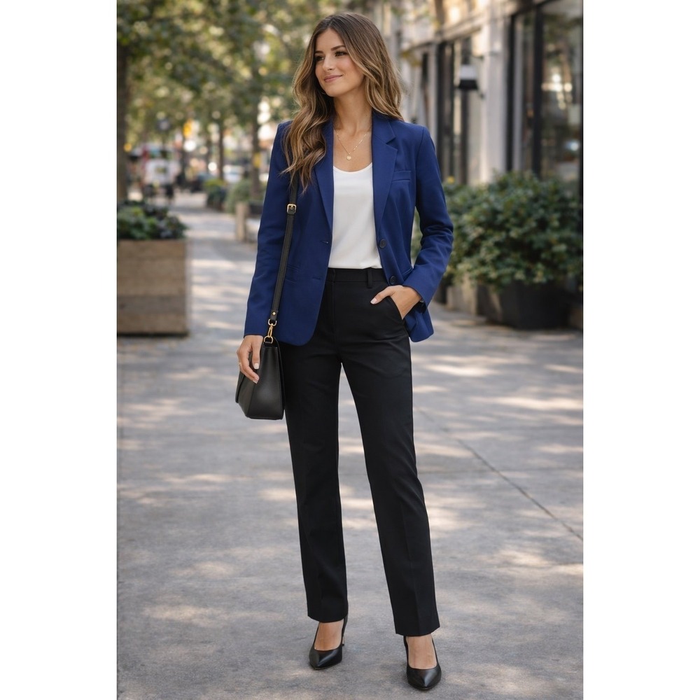 Navy Blue Blazer (no brand name) est. medium
